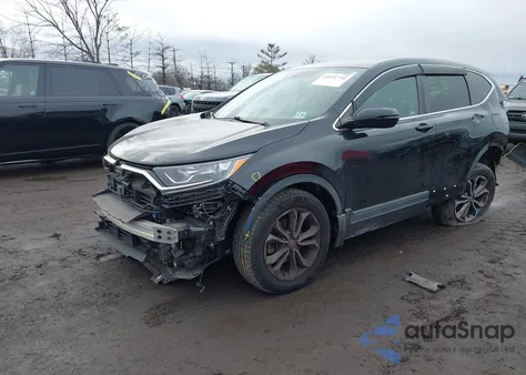 2021 Honda Cr-V Awd Ex-L из США, поврежденный, VIN 7FARW2H89ME004099